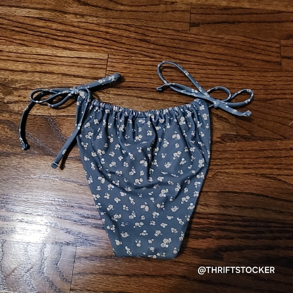 Madewell string bikini bottom in bitsy bouquet Size S - Picture 4 of 8